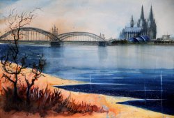 2012-08 blick vom rheinpark -  kln